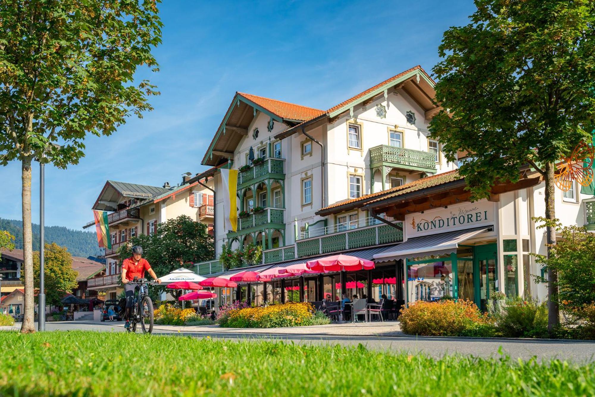 Café Chiemgau und Gästehaus Ruhpolding Esterno foto